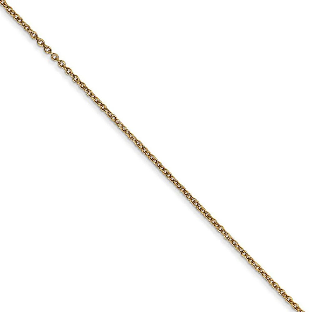 14k Yellow Gold Always In My Heart Ash Holder Necklace