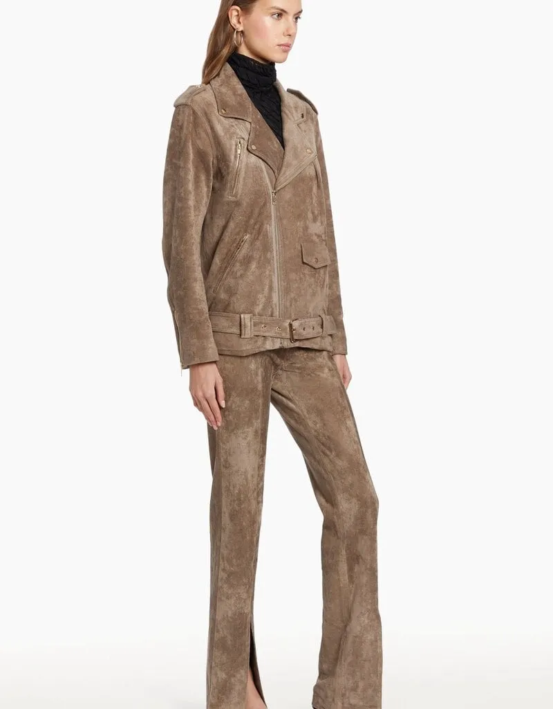 Amanda Uprichard Cameri Jacket - Taupe