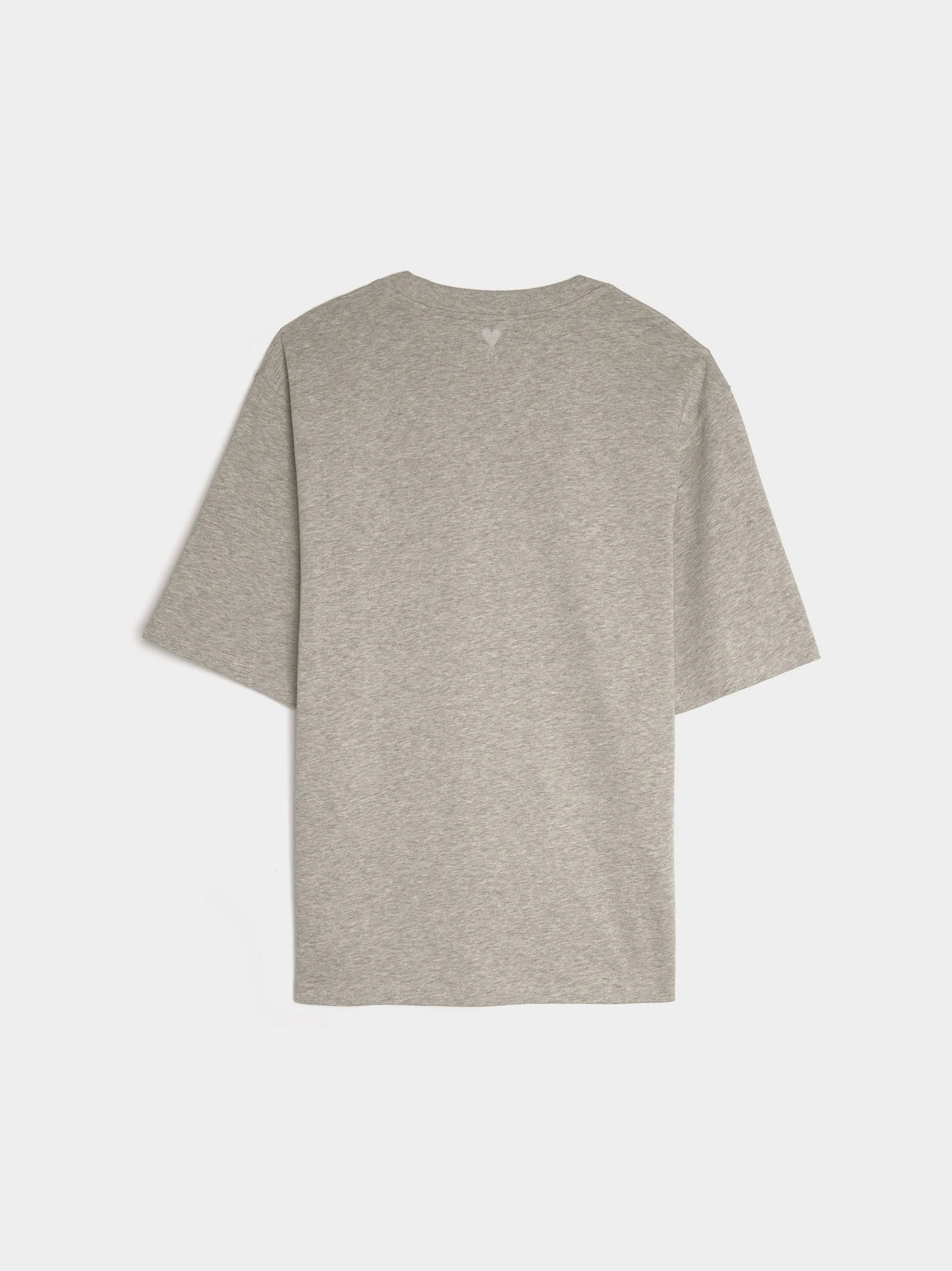 Ami AM T-shirt, Heather Ash Grey