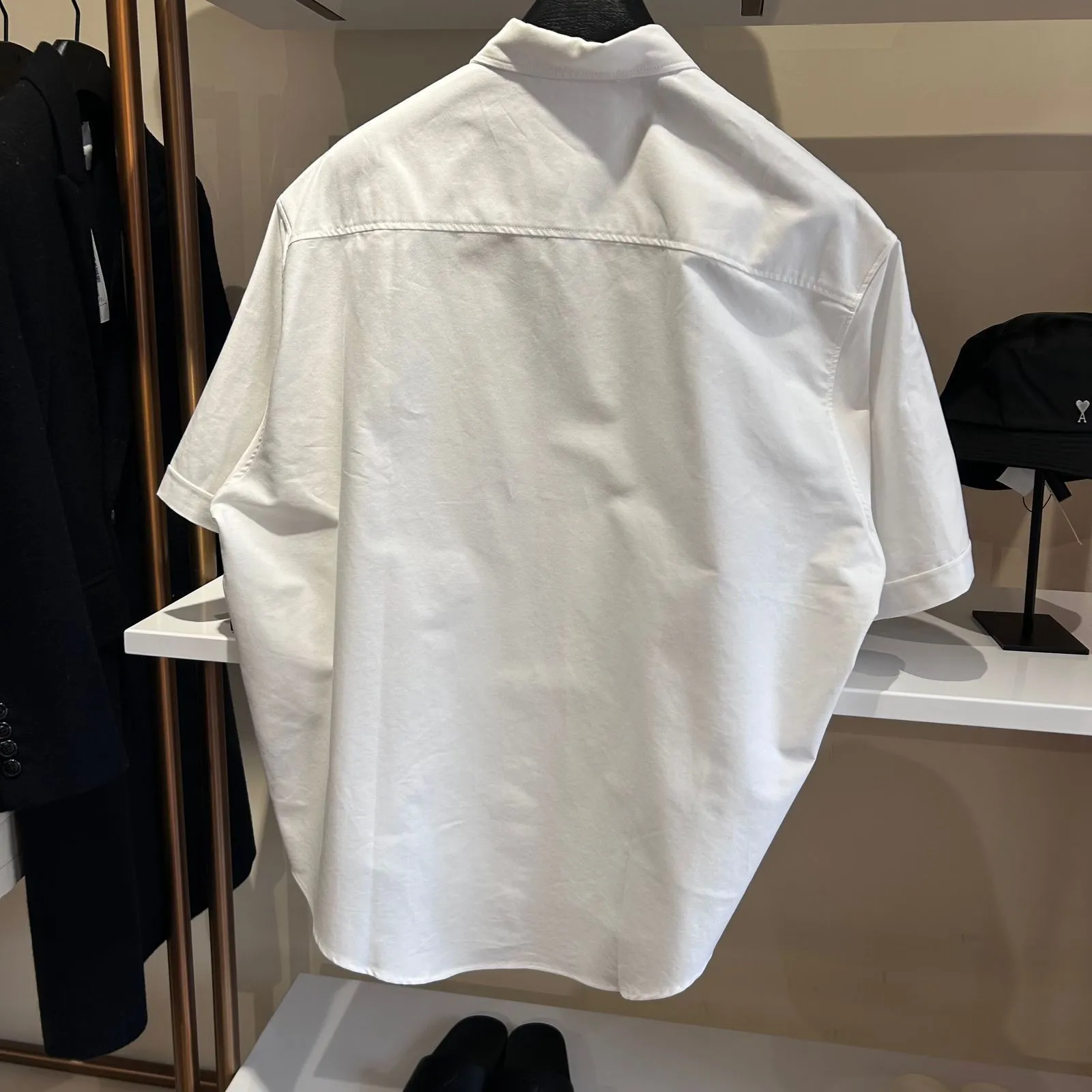 AMI PARIS  |Plain Logo Designers Outlet Shirts