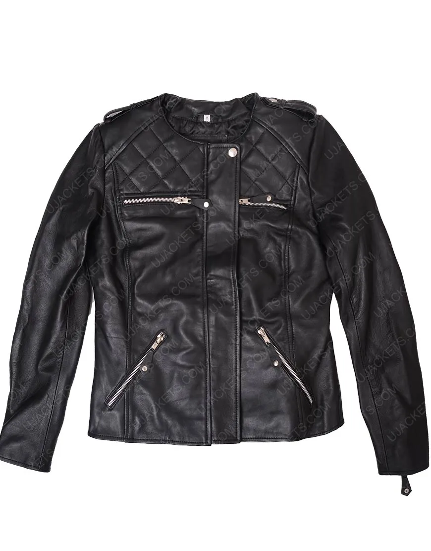 Annie walker piper perabo black jacket from Covert Affairs for sale