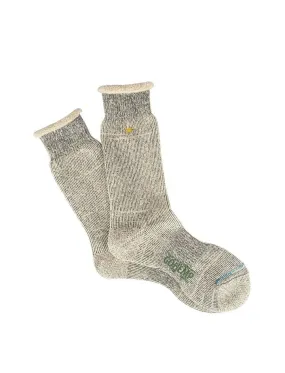 Anonymous Ism GoHemp Low Gauge Pile Crew Socks M. Grey