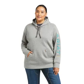 Ariat Women's Rebar Graphic Hoodie - Heather Grey