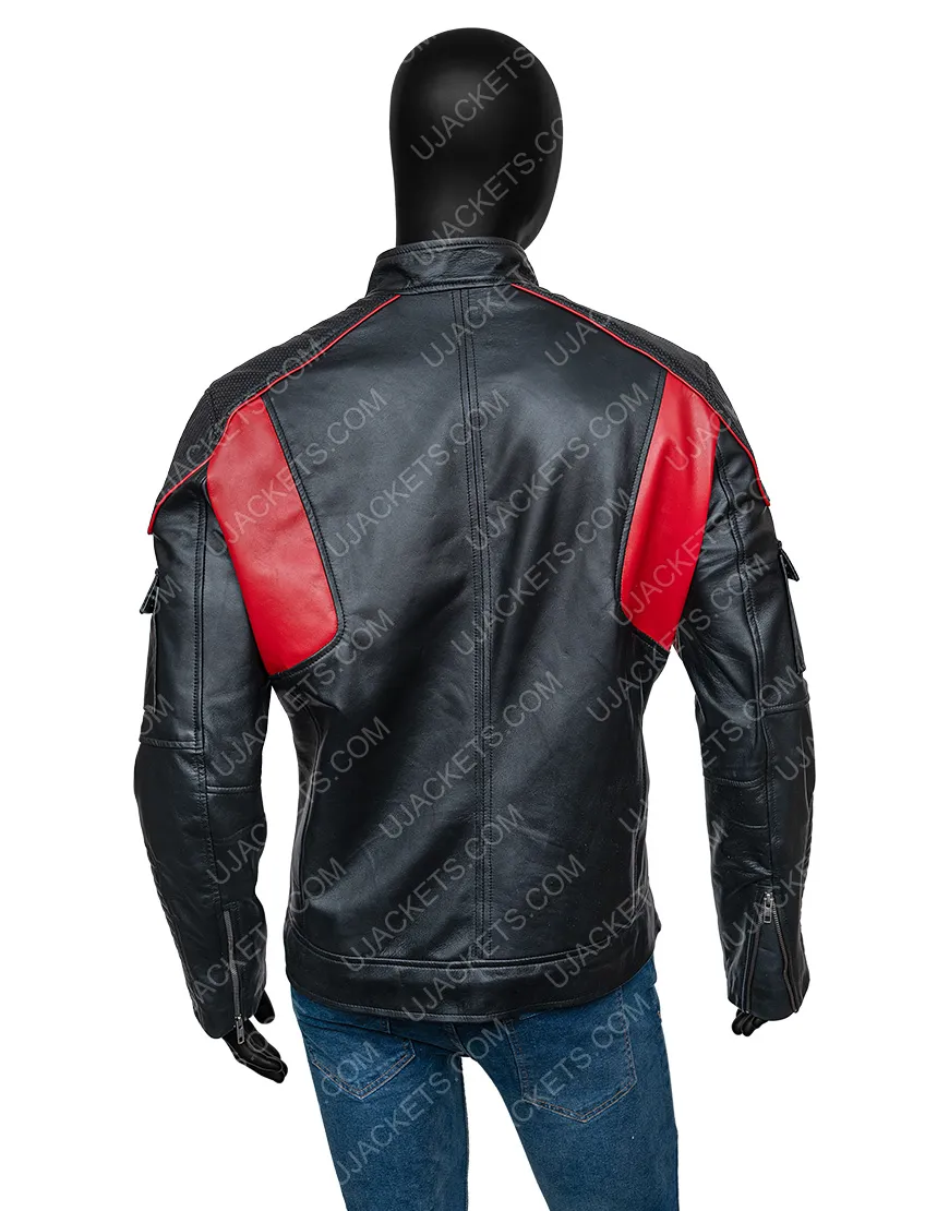 Arrow S06 John Diggle Leather Jacket | David Ramsey Jacket | 40% OFF!