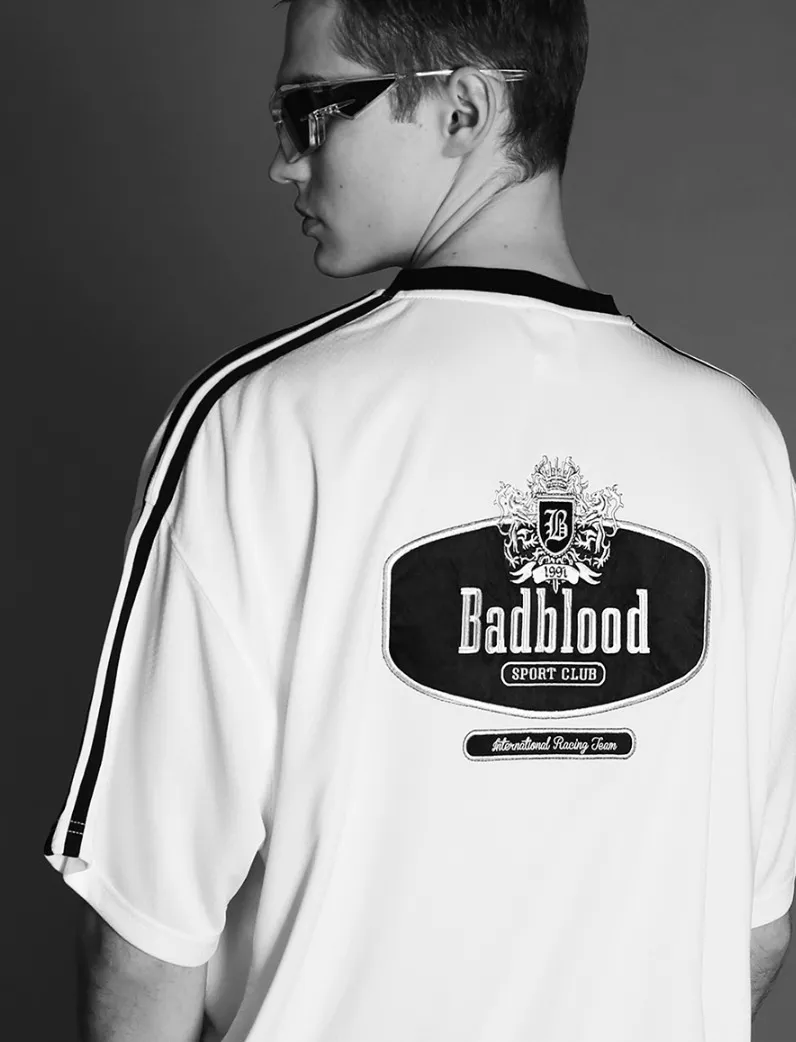 BADBLOOD  |Street Style Logo T-Shirts