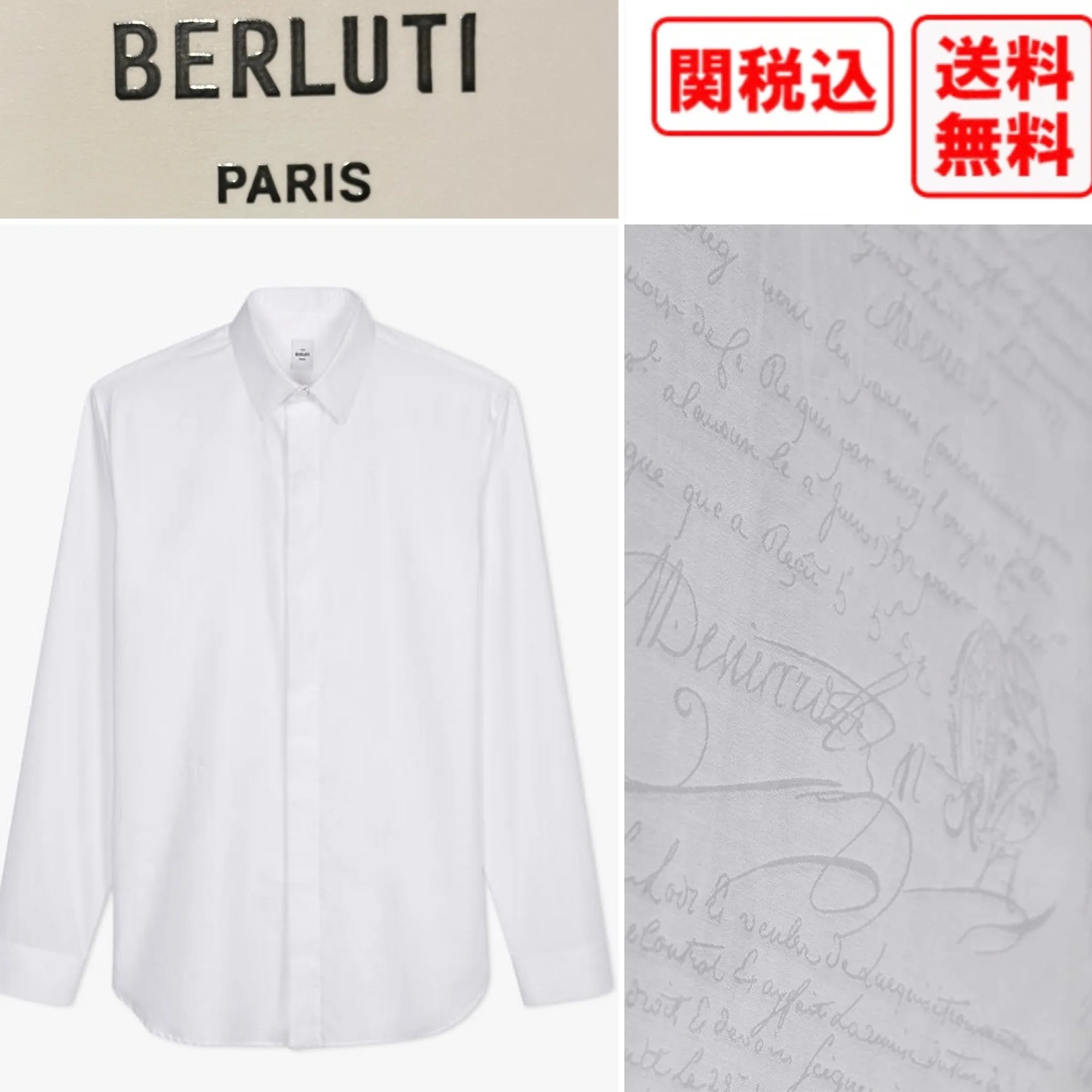 Berluti  |Street Style Cotton Luxury Shirts