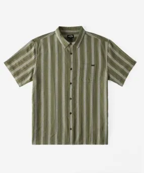 Billabong Men's Sundays Jacquard Short Sleeves Shirt