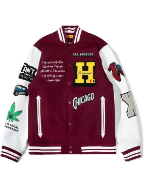 BlackAF Kenya Barris Letterman Jacket | Tv-Series Varsity Jacket | 40%Off