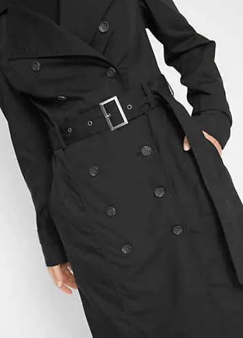 bonprix Long Trench Coat | Kaleidoscope