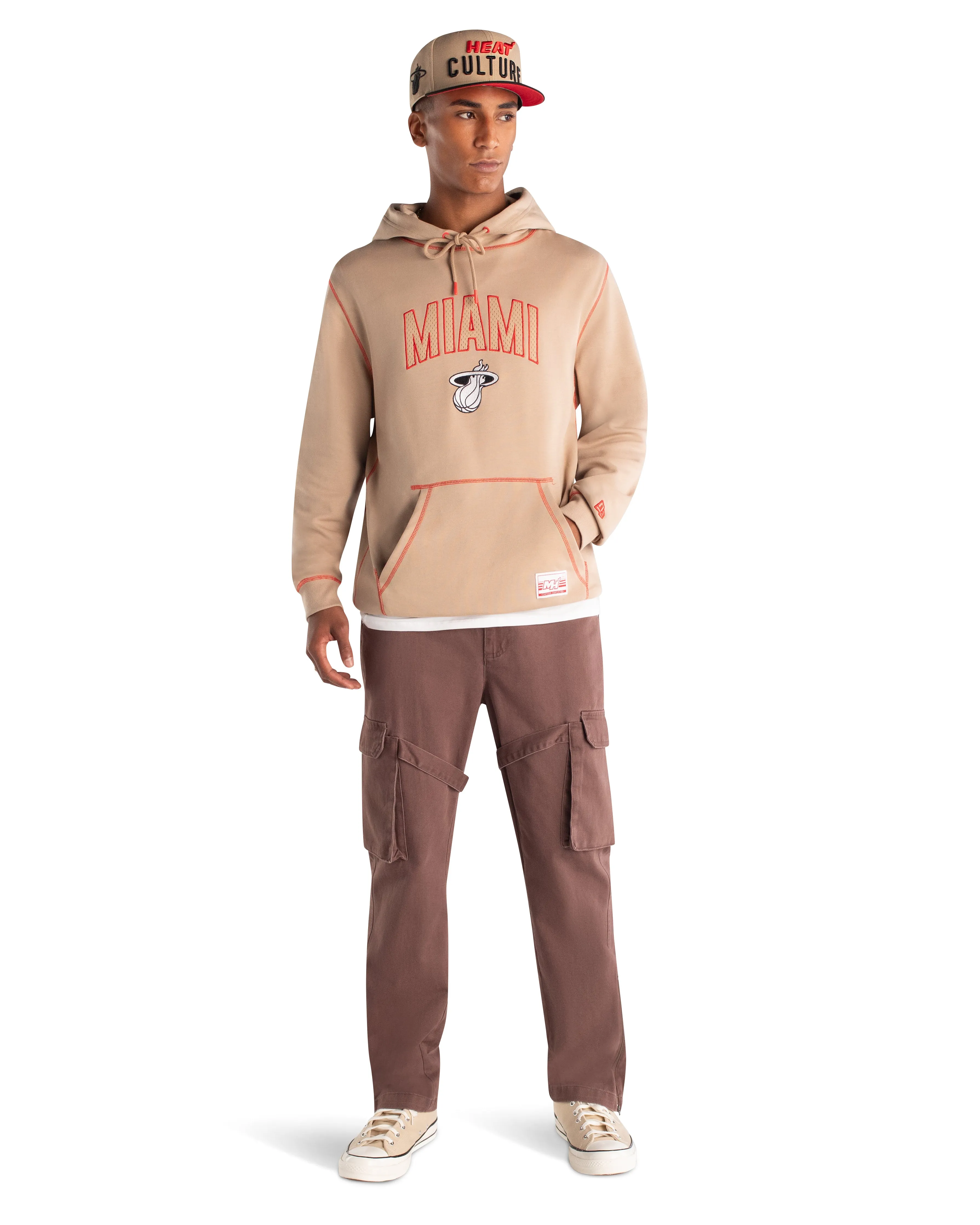 Brooklyn Nets 2023 City Edition Tan Hoodie