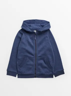 Buy Blue Zip Through Hoodie 12 years | Jumpers and hoodies | Tu