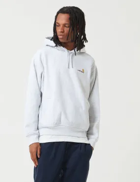 Carhartt-WIP American Script Hooded Sweatshirt - Ash Heather