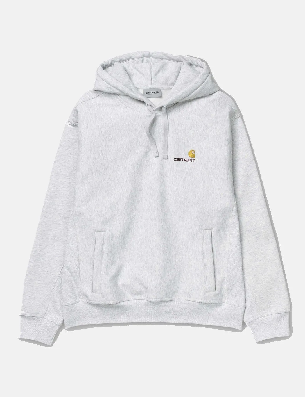 Carhartt-WIP American Script Hooded Sweatshirt - Ash Heather