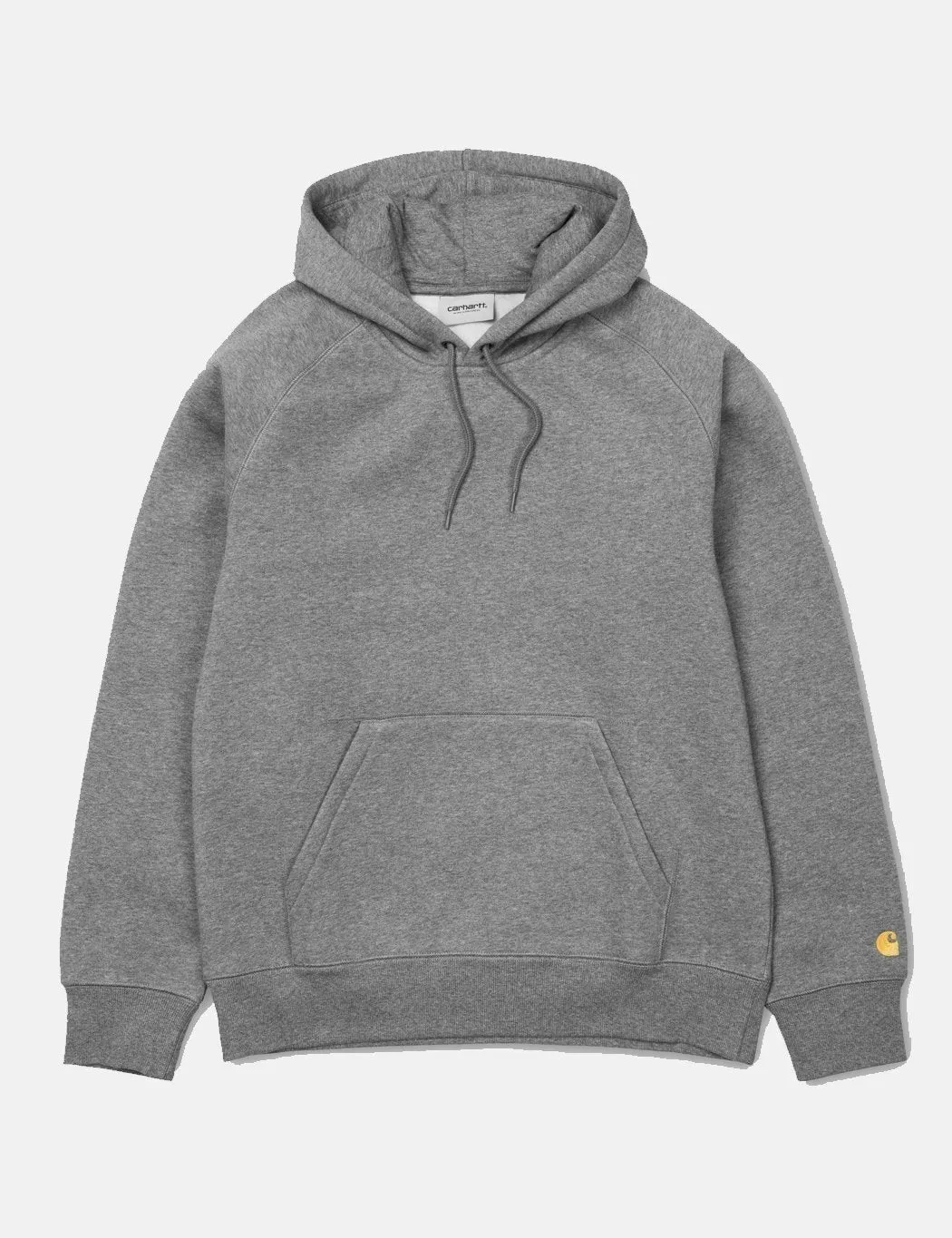 Carhartt-WIP Chase Hooded Sweatshirt - Dark Grey Heather