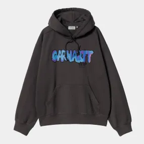 Carhartt WIP Hooded Drip Sweat - Charcoal