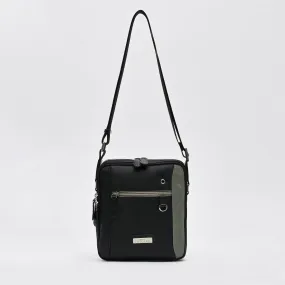 Casual Sling Bag With Front Zipper Pocket - TGSB0223PN3MG3