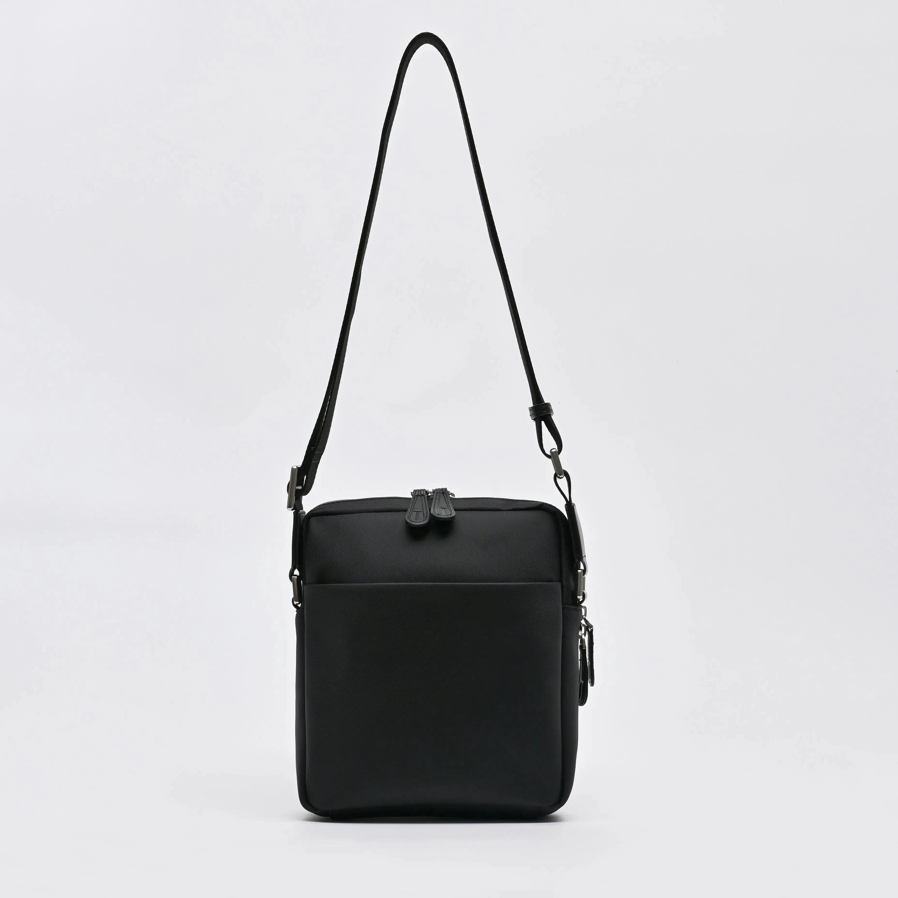 Casual Sling Bag With Front Zipper Pocket - TGSB0223PN3MG3