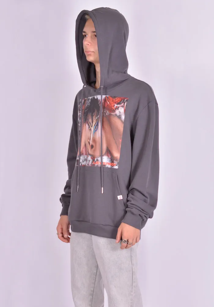 CHARLES JEFFREY LOVERBOY CJLAW21BCH BASECAMP SWEAT HOODIE GREY