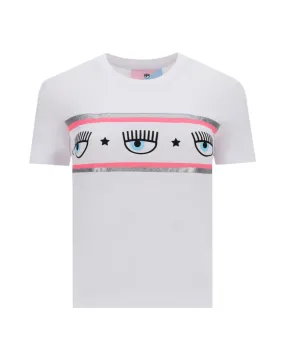 Chiara Ferragni Eye-Star Printed T-Shirt