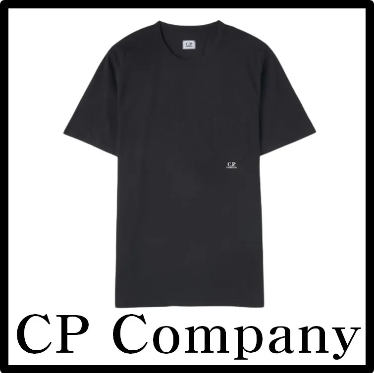 C.P. Company  |Unisex Street Style Logo T-Shirts