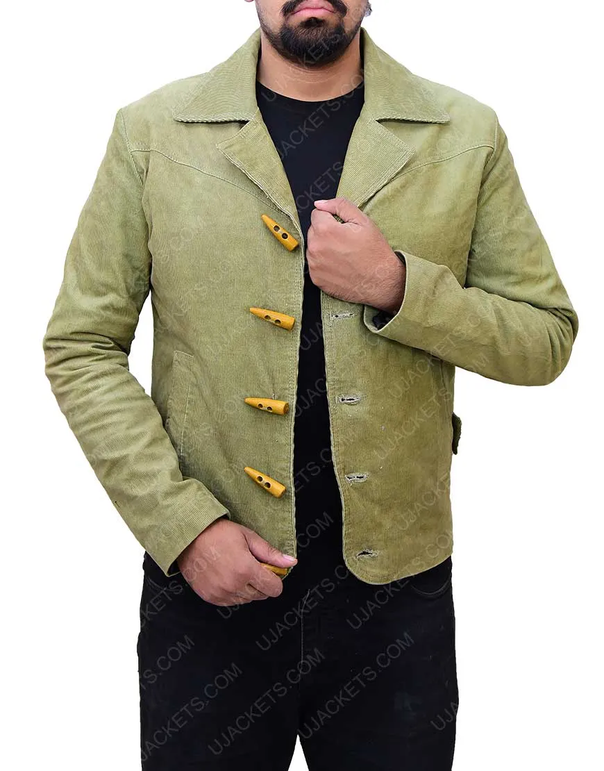 Django Unchained Jamie Foxx Green Jacket - Jamie Foxx Jacket