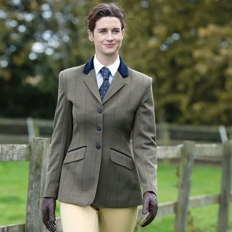 Equetech Bellingham Deluxe Stretch Tweed Riding Jacket | Ingatestone Saddlery