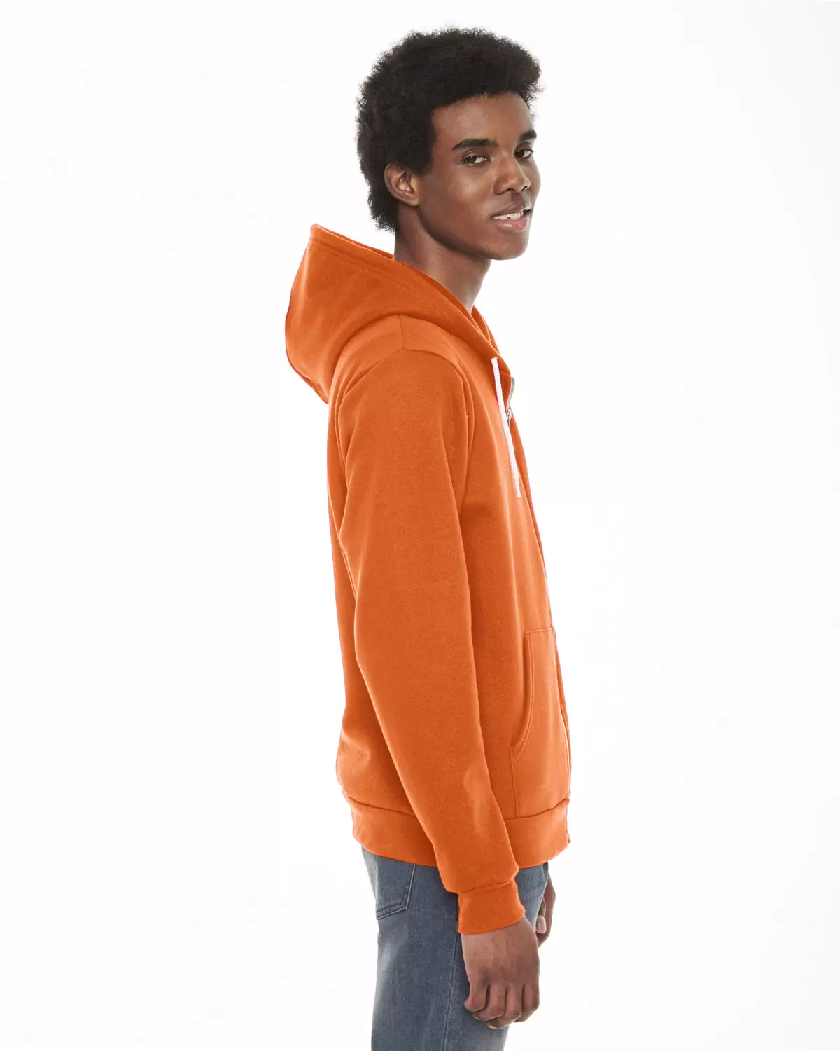 F497W Unisex Flex Fleece Zip Hoodie SKU: F497W