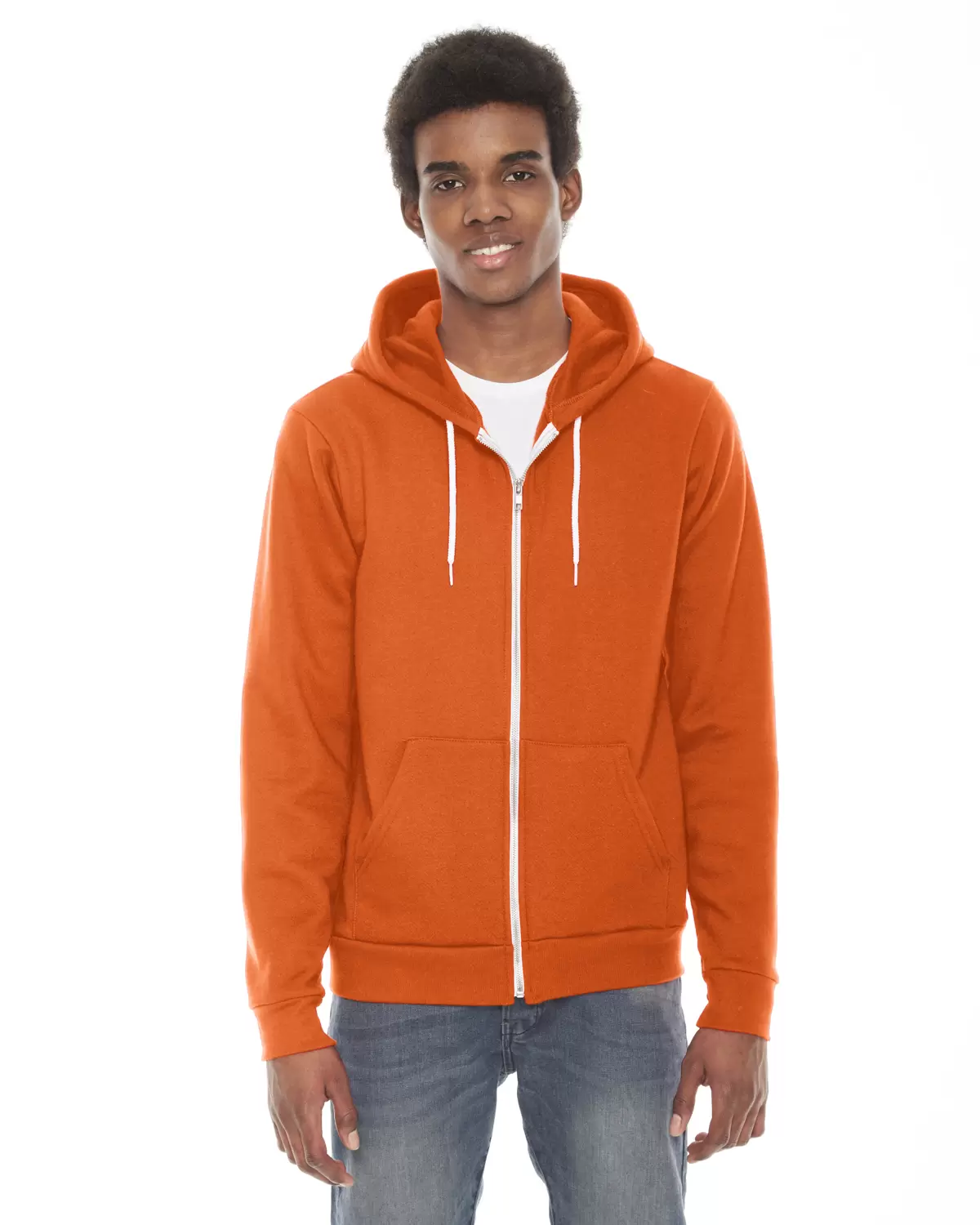 F497W Unisex Flex Fleece Zip Hoodie SKU: F497W