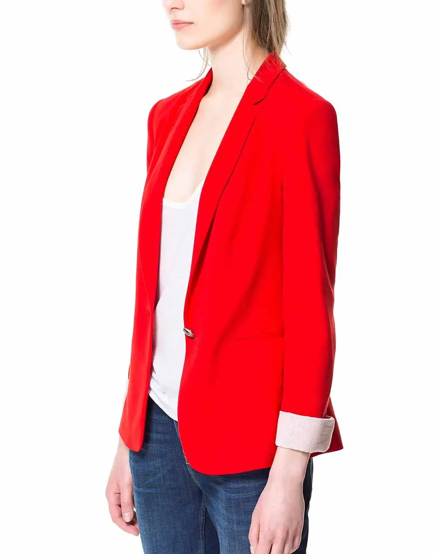 Formal Red Blazer for Women - UJackets