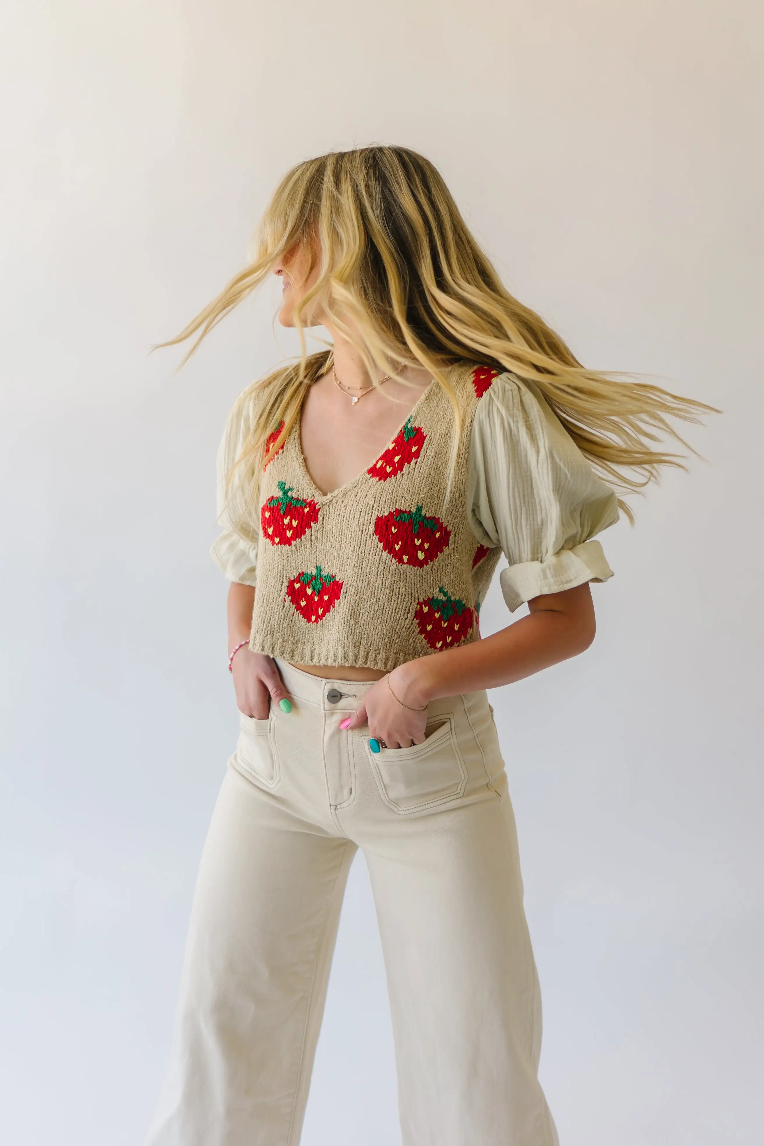 Free People: Strawberry Jam in Strawberry Dawn Combo