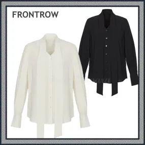 FRONTROW  |Casual Style Street Style Shirts & Blouses