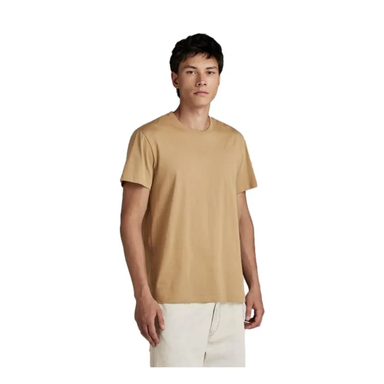 G-STAR D16411 Basic T Shirt Uomo Safari