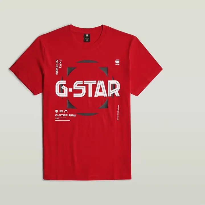 G-Star R T-Shirt (Acid Red) - GD25493336A911