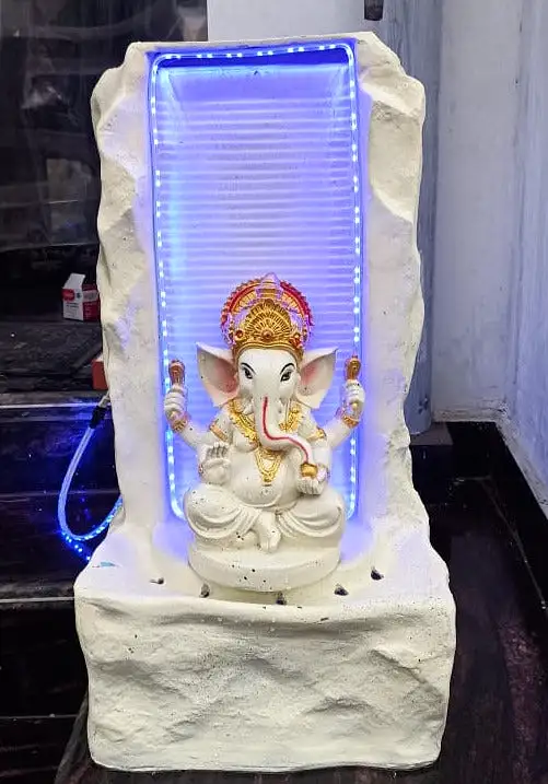 Ganesha Medium Size Wall Water Fountain -KAPI001WFG