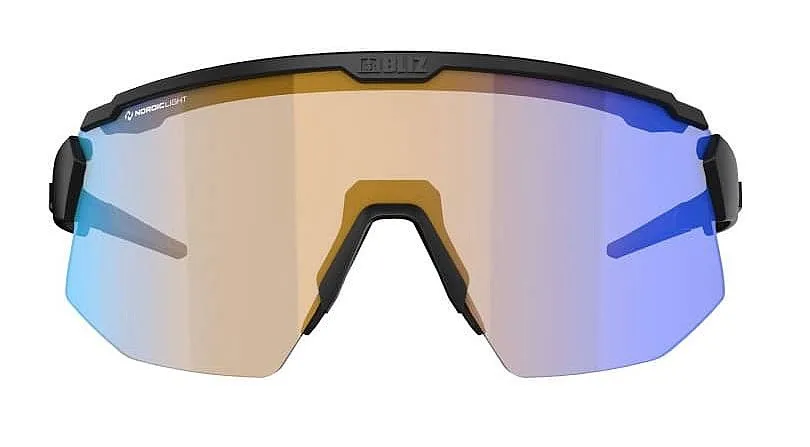 glasses Bliz Breeze Nano Optics - 52102-13N/Nordic Light Matt Black/Orange/Blue Mult