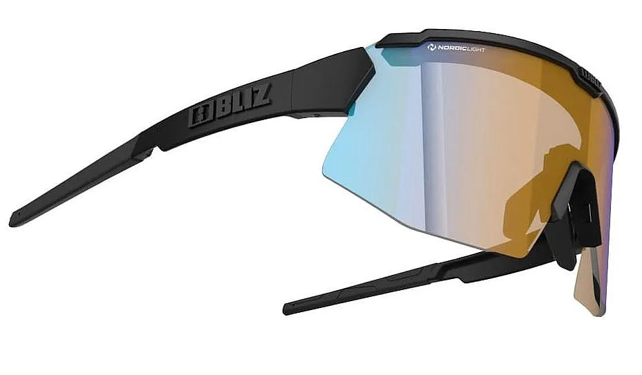 glasses Bliz Breeze Nano Optics - 52102-13N/Nordic Light Matt Black/Orange/Blue Mult