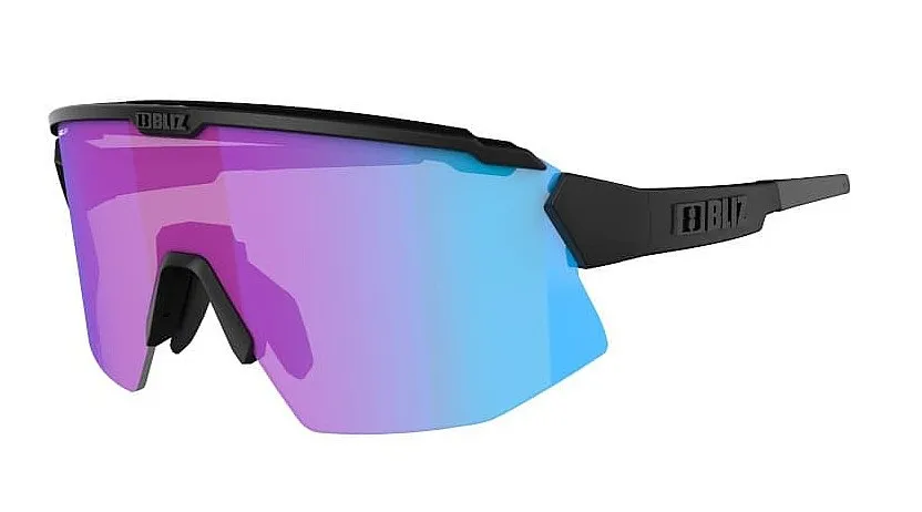 glasses Bliz Breeze Nano Optics - 52102-14N/Nordic Light Matt Black/Violet/Blue Mult