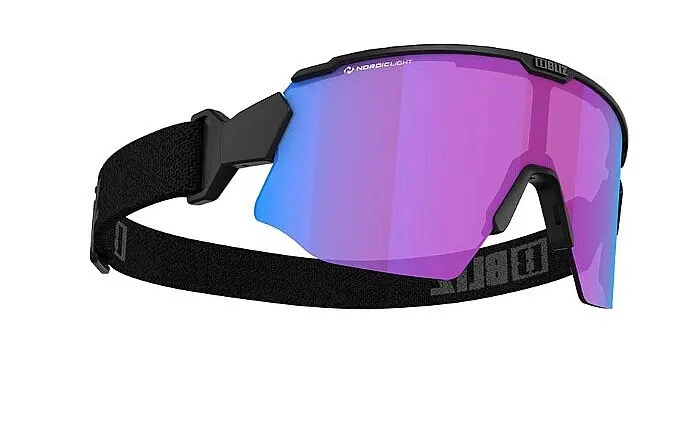 glasses Bliz Breeze Nano Optics - 52102-14N/Nordic Light Matt Black/Violet/Blue Mult