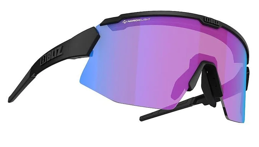 glasses Bliz Breeze Nano Optics - 52102-14N/Nordic Light Matt Black/Violet/Blue Mult