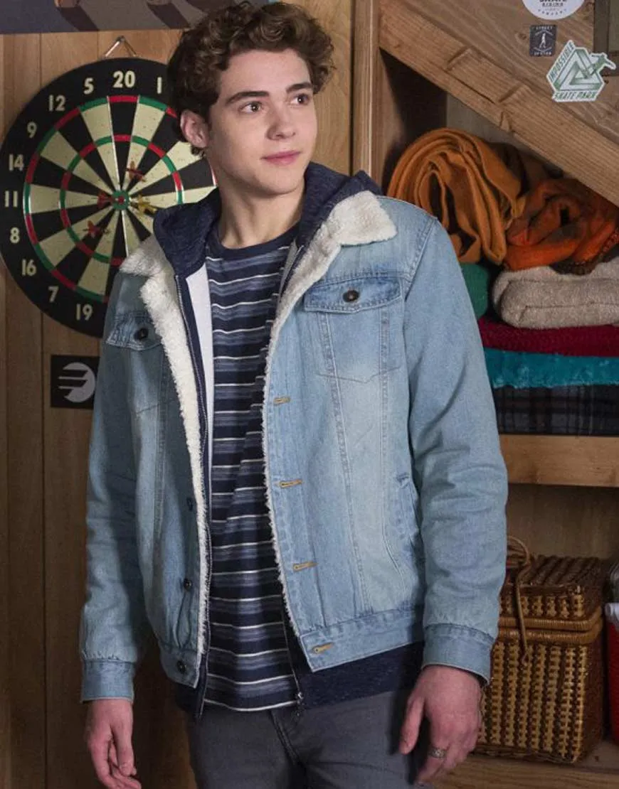 High School Musical Joshua Bassett Jacket - Ricky denim jacket