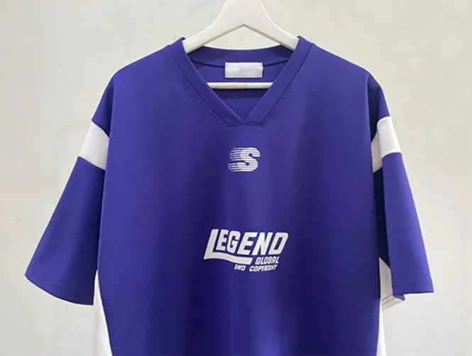 HUE  |[Huecloset]★ Legend Sporty T-shirt ( 5color)