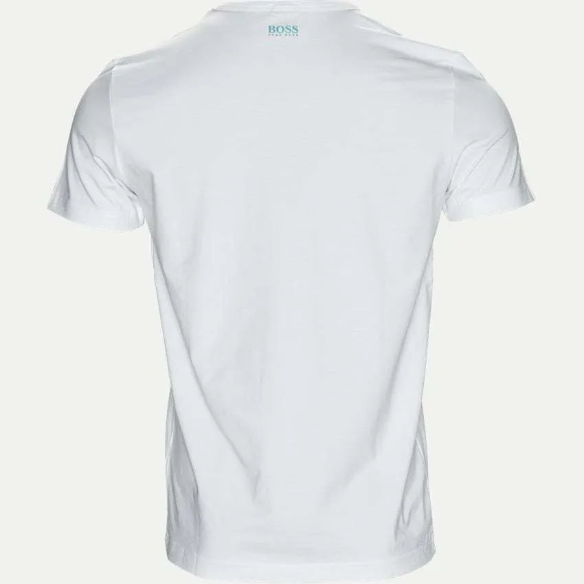 Hugo Boss  |Cotton Short Sleeves Logo T-Shirts