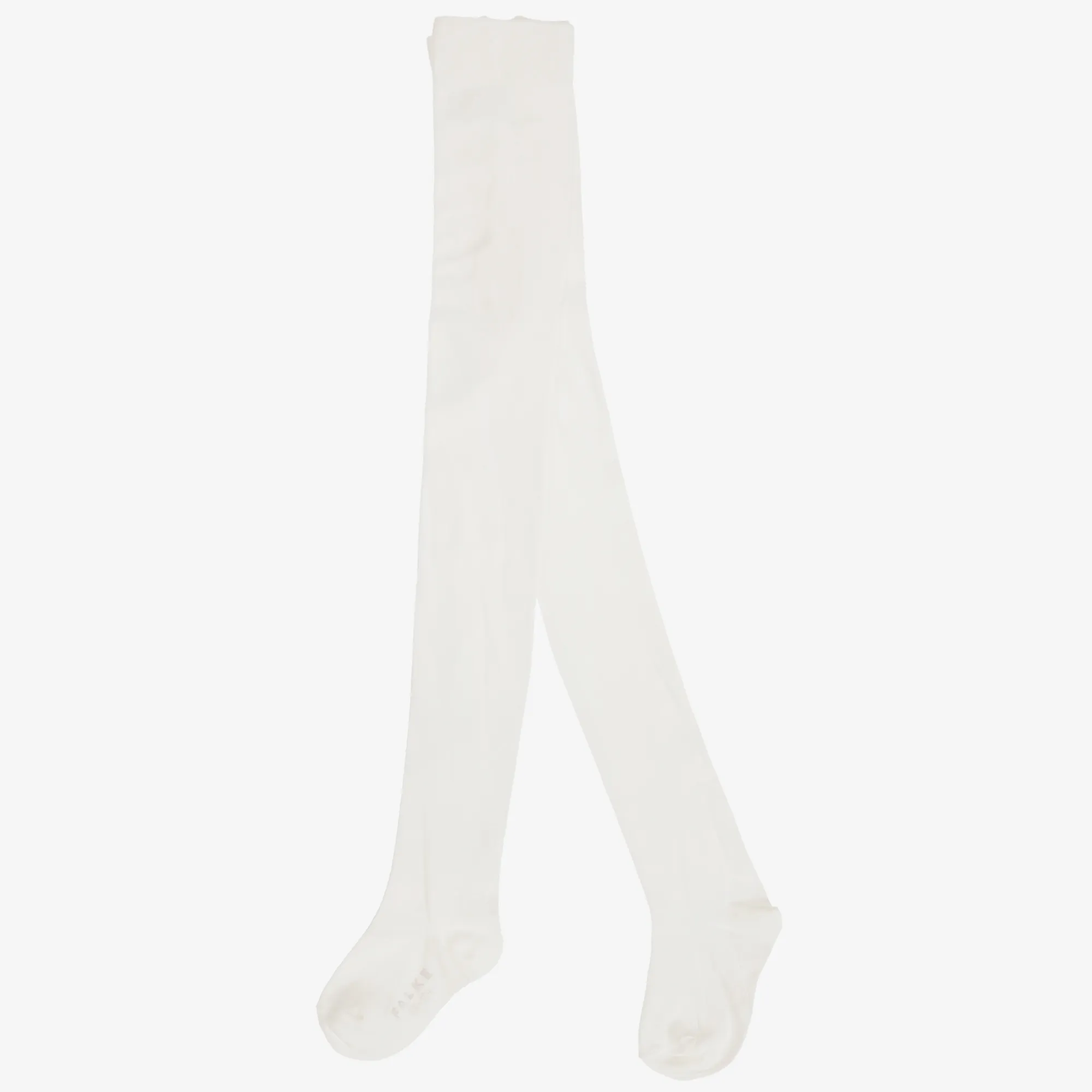 Ivory Cotton Knit Tights