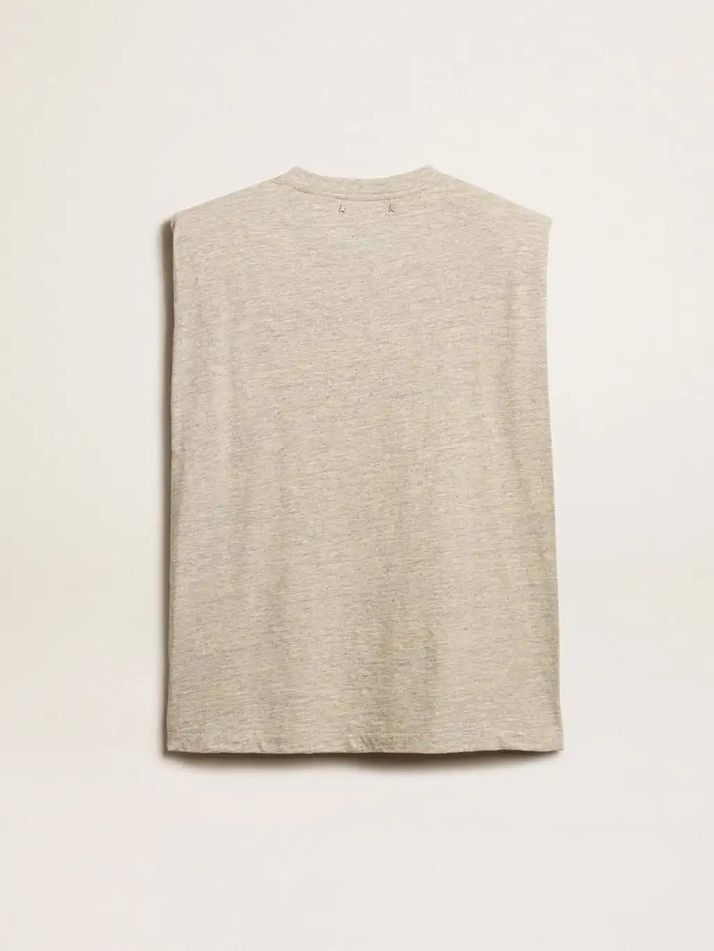 Journey Padded-Shoulder Grey T-Shirt