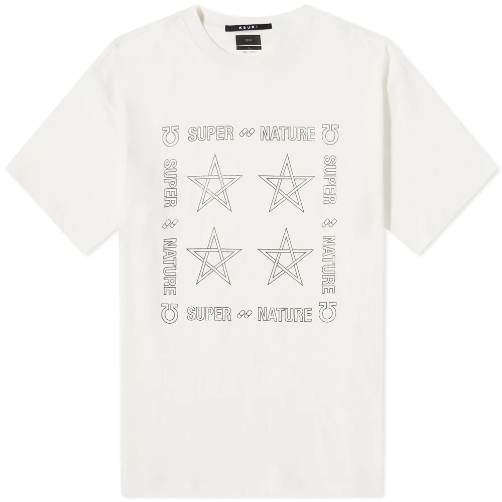 Ksubi Star Gaze T-ShirtOff White