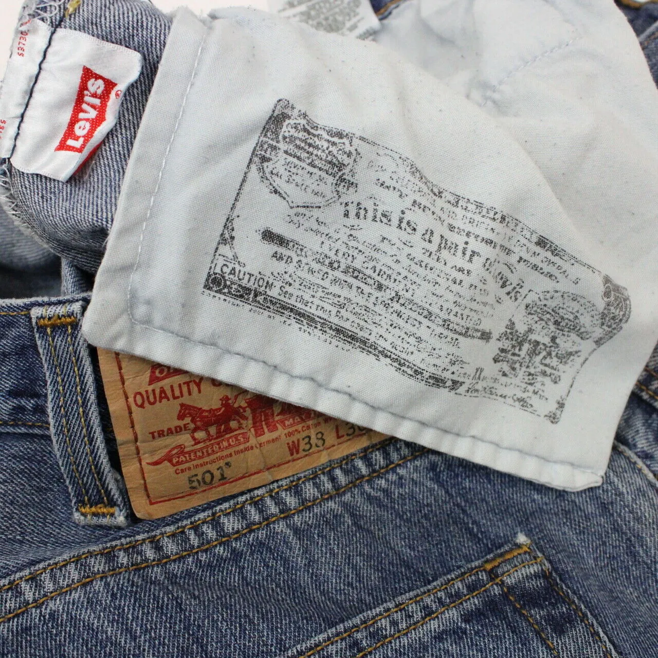 LEVIS 501 Jeans Blue | W38 L30