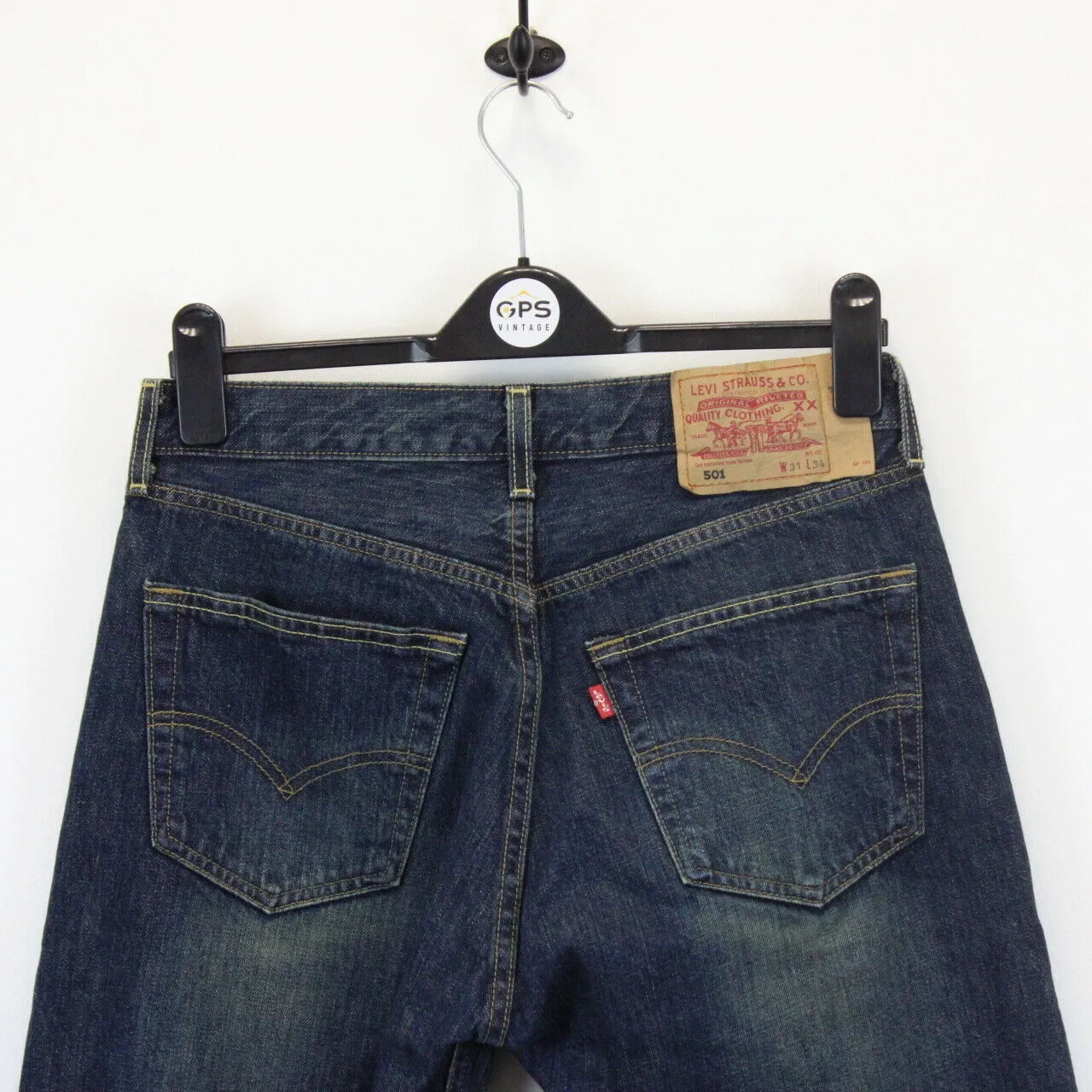 LEVIS 501 Jeans Dark Blue | W31 L34