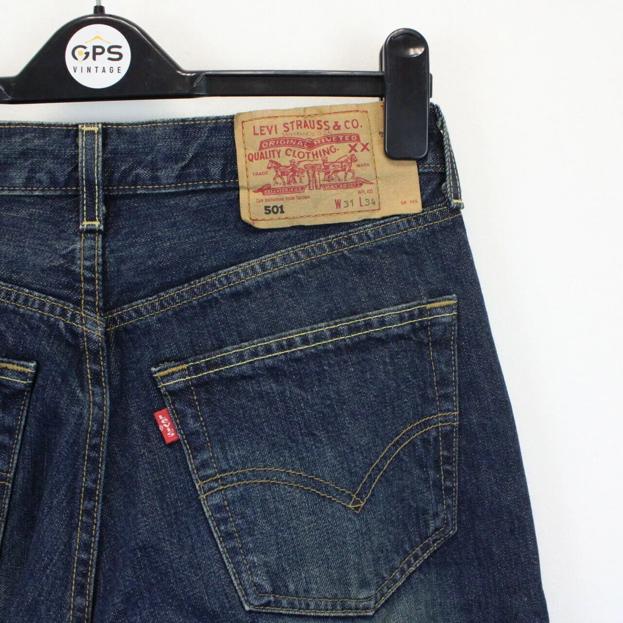 LEVIS 501 Jeans Dark Blue | W31 L34