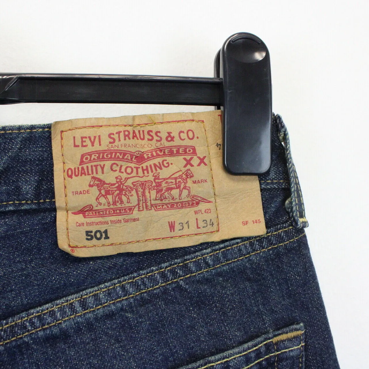 LEVIS 501 Jeans Dark Blue | W31 L34