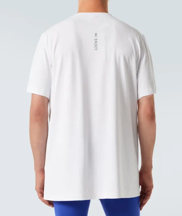 LOEWE  |Crew Neck Collaboration Plain Short Sleeves Logo Luxury